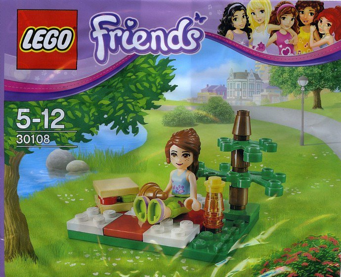Lego Friends Mia's Summer Picnic 30108 (2013) New! Sealed! Polybag