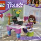 Lego Friends Olivia's Desk 30102 (2012) New! Sealed! Polybag