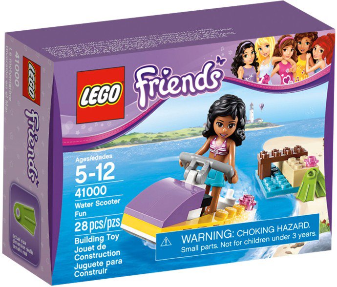 Lego Friends Kate's Water Scooter Fun 41000 (2013) New! Sealed!