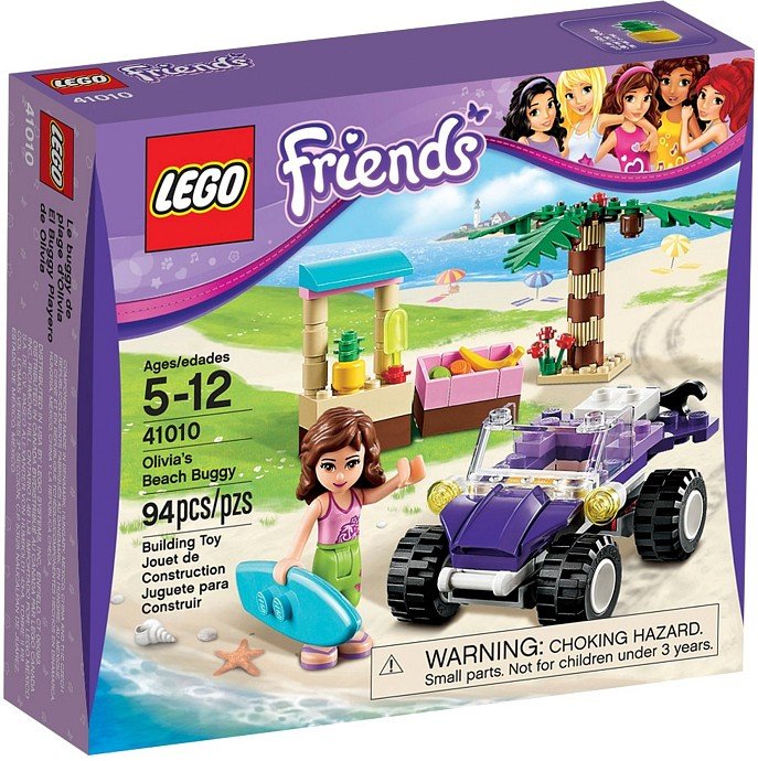 Lego Friends Olivia's Beach Buggy 41010 (2013) New! Sealed!