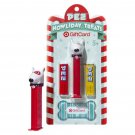 $5 Target Gift Card Bullseye Dog Howliday Treats Pez Christmas (2013) New!