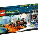 Lego Agents River Heist 8968 (2009) New Factory Sealed Set!