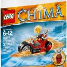Lego Legends of Chima Worriz' Fire Bike 30265 (2014) New Factory Sealed Set!