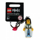 Lego Pirates Admiral's Daughter Keychain 852711 (2009) New with tag!