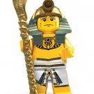 Genuine Lego Minifigure Series 2 Pharaoh 8684 (2010) New! Factory Sealed!