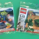 Lego Toy Story Alien Space Ship 30070 & Army Jeep 30071 (2010) New Factory Sealed Sets!