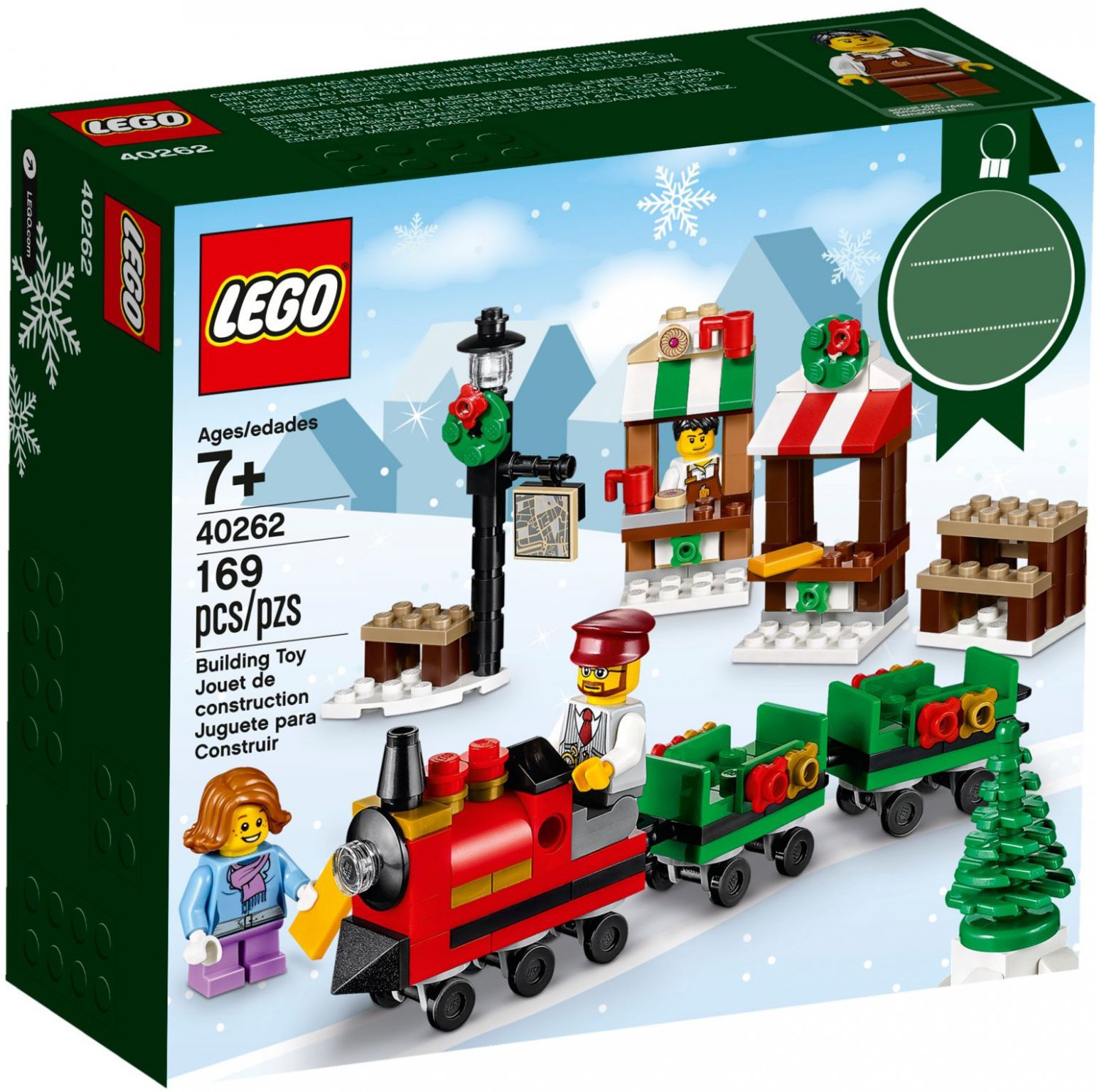 Lego Christmas Train Ride 40262 & Town Square 40263 (2017) Sealed Sets!