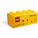 Lego Mini 8 Storage Gift Snack Box 40121732 Yellow Blue Red Pink (2011). New!