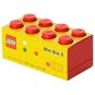 (1) Lego Mini 8 Storage Gift Snack Box 40121732 Yellow Blue Red Pink (2011). New!