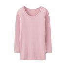 Heattech UniQLO Kids U-Neck Long Sleeve T-shirt Pink Size 5-6. Brand New in Package!