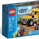 Lego City Mining 4 x 4 Pick Up Truck (2012) New Factory Sealed Set!