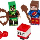 Lego Minecraft Skin Pack 853609 & 853610 (2015) New Factory Sealed set!
