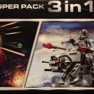 Lego 66534-1: Microfighter 3 in 1 Super Pack (2015) New! Sealed!