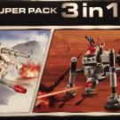 Lego 66533-1: Microfighter 3 in 1 Super Pack (2015) New set! Sealed! Damaged box