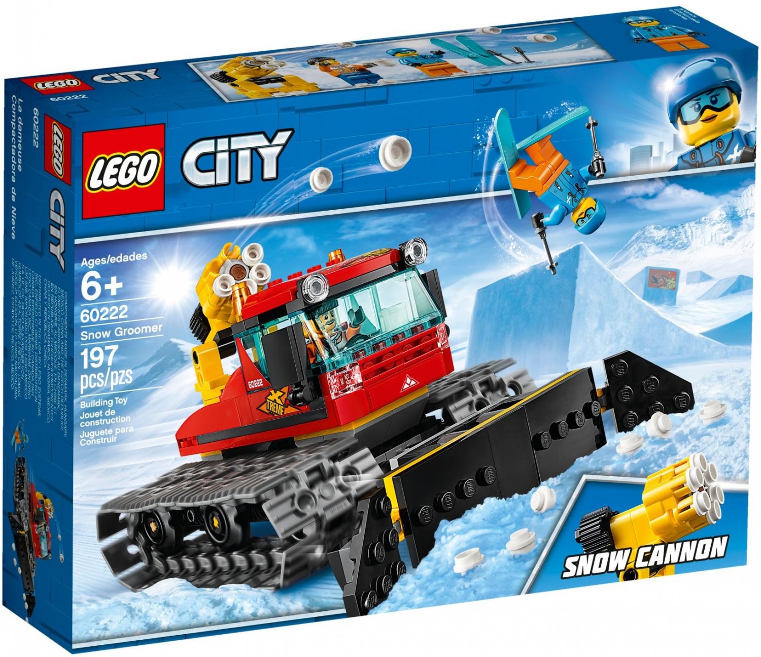 Lego City Snow Groomer 60222 (2019) New! Factory Sealed Set!