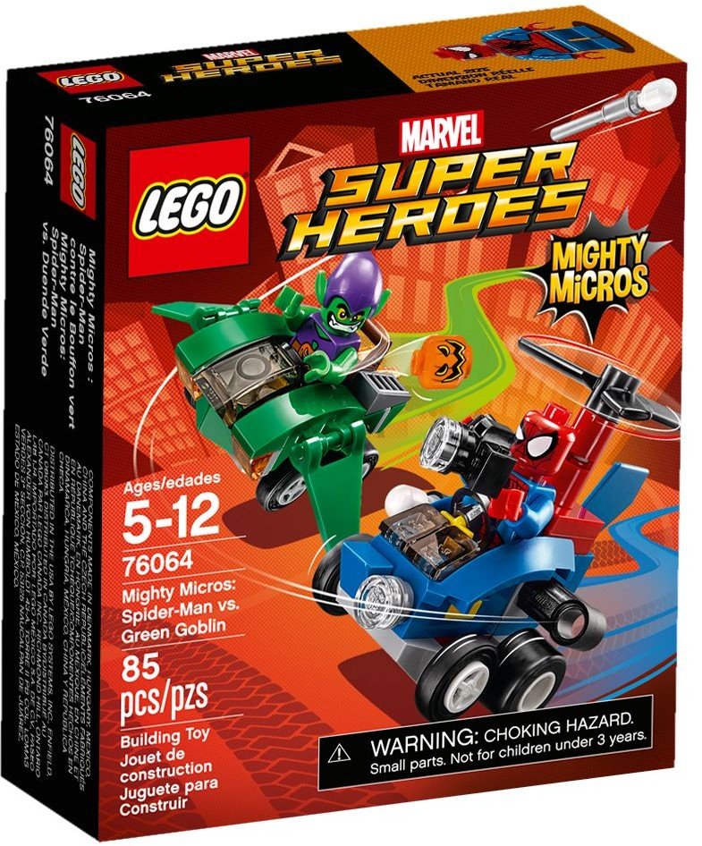 Lego Spider-Man vs. Green Goblin 76064 (2016) Marvel Super Heroes New Sealed Set!