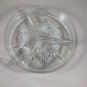 Vintage MCM Divided Candy Dish with Lid Farberware USA EUC