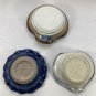 Art Studio Dipping Bowl Set Sushi Decorative Hand-thrown 1 signed 2 unsigned EUC