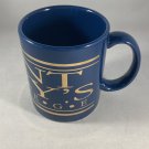 Vintage Mug Saint Mary's College Moraga, CA Blue with Metallic Gold EUC Taiwan