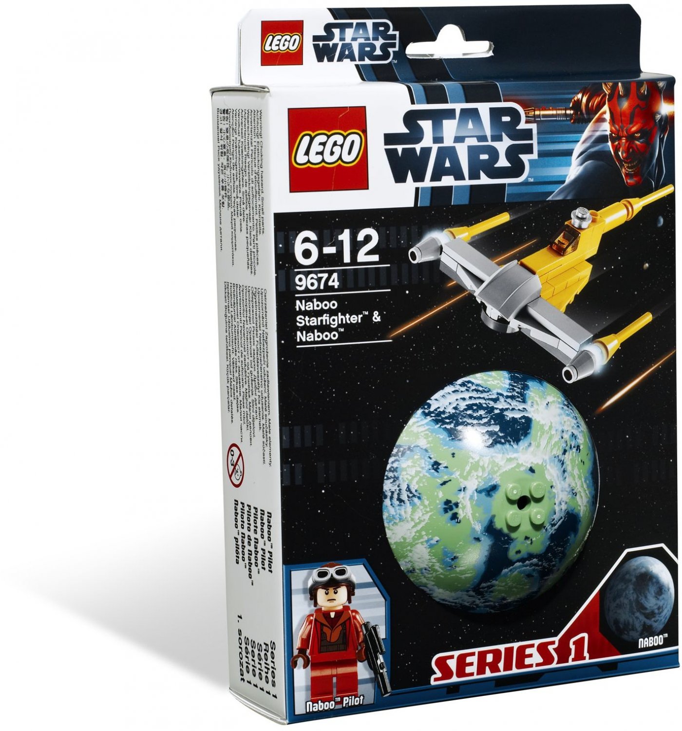 Lego Star Wars Naboo Straighter & Naboo 9674 (2012) New! Sealed Set!