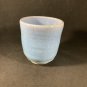 Hand Thrown Tea Mug in Blue Glaze 6 oz Signed Elise Dylan