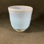 Hand Thrown Tea Mug in Blue Glaze 6 oz Signed Elise Dylan