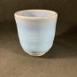 Hand Thrown Tea Mug in Blue Glaze 6 oz Signed Elise Dylan