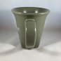 Ceramic Mug Olive Drab Green coffee tea 12 oz EUC USA
