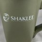 Ceramic Mug Olive Drab Green coffee tea 12 oz EUC USA