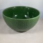 DesignPac Ceramic Serving Bowl 7" Celtic Knot in Green EUC