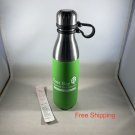 h2go Insulated Stainless Steel Water Bottle 550 ml Green East Bay Regional Park District. EUC