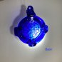 Kitras Art Glass Sun Catcher Cobalt Blue Celtic Knot Shield EUC with Tag