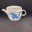 Vintage Tokay Creamer Individual Tea Pot Blue Flowers Richard Ginori Italy EUC