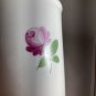 Viennese Rose Cache Pot 4.5" Pink Rose Bud with Green Trim Wiener Porzellan Austria