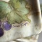 (4) Susan Winget Appetizer Plates Wine & Grapes Melamine by Keller-Charles EUC