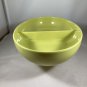 Watertown Lifetime Ware Lime Apple Green Divided Oval Serving Bowl MCM EUC USA