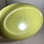 Watertown Lifetime Ware Lime Apple Green Divided Oval Serving Bowl MCM EUC USA