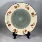 Brushes Tuscany 7 5/8" Appetizer Plate K.I.C. Hand Painted. VGUC