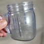 Vintage Osterizer Mini-Blend Container 8 oz Set of 3 Plastic with Yellow Lids USA VGUC