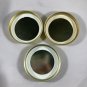 Vintage Osterizer Mini-Blend Container 8 oz Set of 3 Plastic with Yellow Lids USA VGUC