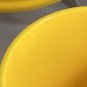 Vintage Rubbermaid Plastic (2) Yellow Plates (1980) & (2) Mugs (1979) New Old Stock. RV Camping USA
