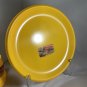 Vintage Rubbermaid Plastic (2) Yellow Plates (1980) & (2) Mugs (1979) New Old Stock. RV Camping USA