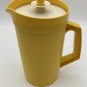 Vintage Tupperware 874 Yellow 1 Quart Pitcher (small) VGUC