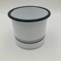 Peet's Coffee & Tea White Enamel Camp Mug 16 oz VGUC
