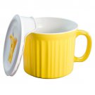New! Corning Ware French White 20 oz Mug in Yellow NWT New! Corning Ware French White 20 oz Mug in Yellow NWT