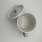Corning Ware 20 oz Marble Mug in Blue Tie Dye EUC