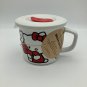 New! Corning Ware Hello Kitty 20 oz Mug Red & Black NWT