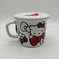 New! Corning Ware Hello Kitty 20 oz Mug Red & Black NWT
