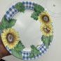 Corelle (4) Sunsations 7.25" Appetizer Plates EUC USA