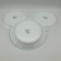 Corelle (3) Optic 7.25" Appetizer Plates VGUC USA